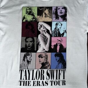 Taylor Swift Eras Tour White T-shirt